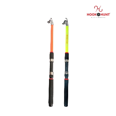 Picture of 300 cm Hook & Hunt Super Hard Fiberglass Sea Fishing Rod  – Telescopic Casting Rod for Ocean Beach & Long Distance Fishing (300 cm)