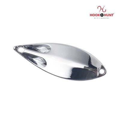 Picture of Hook & Hunt Zinc Alloy Spinner Lure 10gm / 15gm / 20gm – Long Cast Monster Spinner Hard Bait with Treble Hook & Feather (এনংকর ছাড়া- ১০গ্রাম)