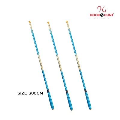Picture of Sky Blue Colour Ultra-Light Super Hard Carbon Stream Fishing Rod – Short Section 37-Action Hand Rod for Crucian Carp & Stream Fishing (300 – 540 cm) (আকাশী- 300cm)