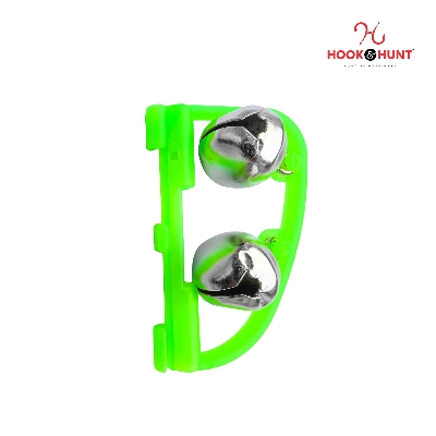 Picture of 03 Piece Hook & Hunt Fishing Bell Alarm Clip – Outdoor Sea Rod Bite Indicator Double Rivet Clip Fishing Bell (ধনুক ডাবল বেল)