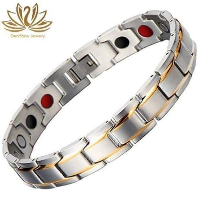 Picture of High Quality Magnetic Therapy Stylish Bracelet For Girls & Boys - Multicolor