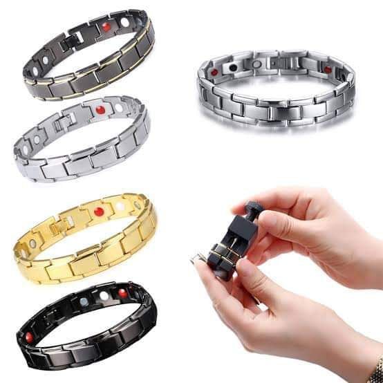 Picture of High Quality Magnetic Therapy Stylish Bracelet For Girls & Boys - Multicolor