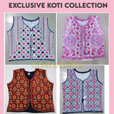 Picture of High Quality Koti Collection With Embroidery Work For Girls - Multicolor