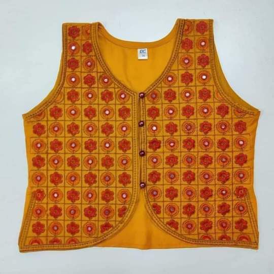 Picture of Embroidery Work Koti Collection For Girls - Multicolor