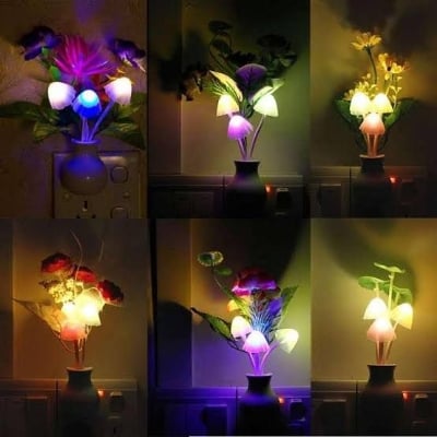 Picture of LED Mushroom Dream Light For Night - Multicolor