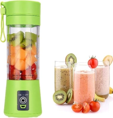 Picture of Portable Blender, Personal Size Blender Shakes and Smoothies, Mini Juicer Cup USB Rechargeable, Handheld Travel Blender Fruit Mixer - Multicolor