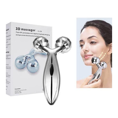 Picture of Y Shape 3D Massage Roller - Silver