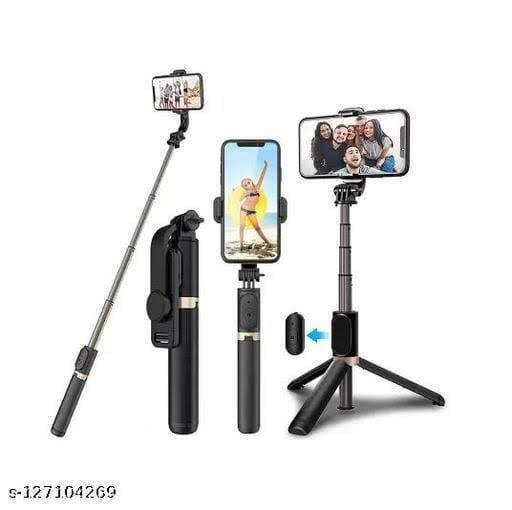 Picture of Q07 Bluetooth Selfie Stick, Mini Video Tripod - Multicolor