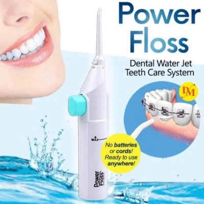 Picture of Oral Irrigator Dental Water Power Floss Pick Teeth Cleaning-white - Multicolor