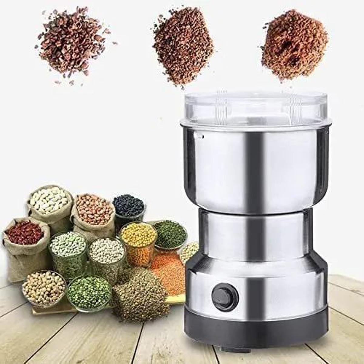 Picture of Dynamic Stainless Steel White Nima Electric Grinder, 300 W - 500 W - Silver