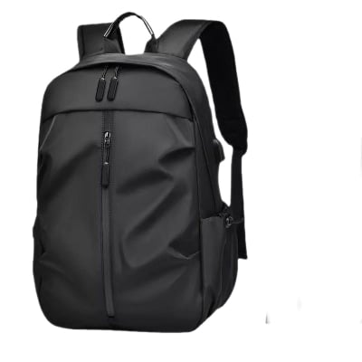 Picture of Fashionable College, School, Varsity Bag For Boys And Girls Waterproof - Black