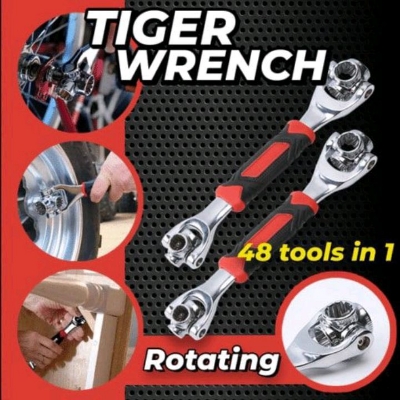Picture of 48 in 1 Multipurpose Tiger Wrench 360° Rotating - Silver