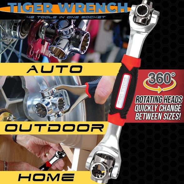 Picture of 48 in 1 Multipurpose Tiger Wrench 360° Rotating - Silver