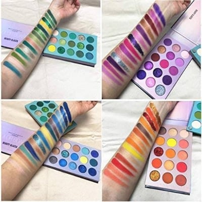 Picture of BEAUTY GLAZED - Colour Board 60 Shades Eye Shadow Palette. - Multicolor
