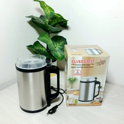 Picture of Silver Crest Stainless Steel Electric Mini Grinder 1200 Watt -Multicolor