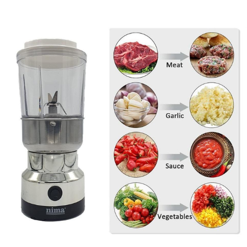 Picture of Nima Electric 2 in 1 Blender and Grinder, High Quality Heavy Duty Blender and Mixer Grinder - Sara Enterprise BD -Multicolor