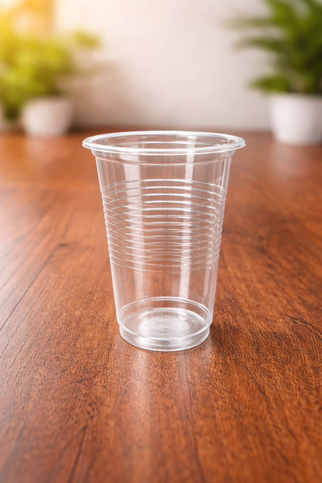 Picture of 250 Ml 100 Pcs FreshLook Transparent Party & Juice Cup With Lid