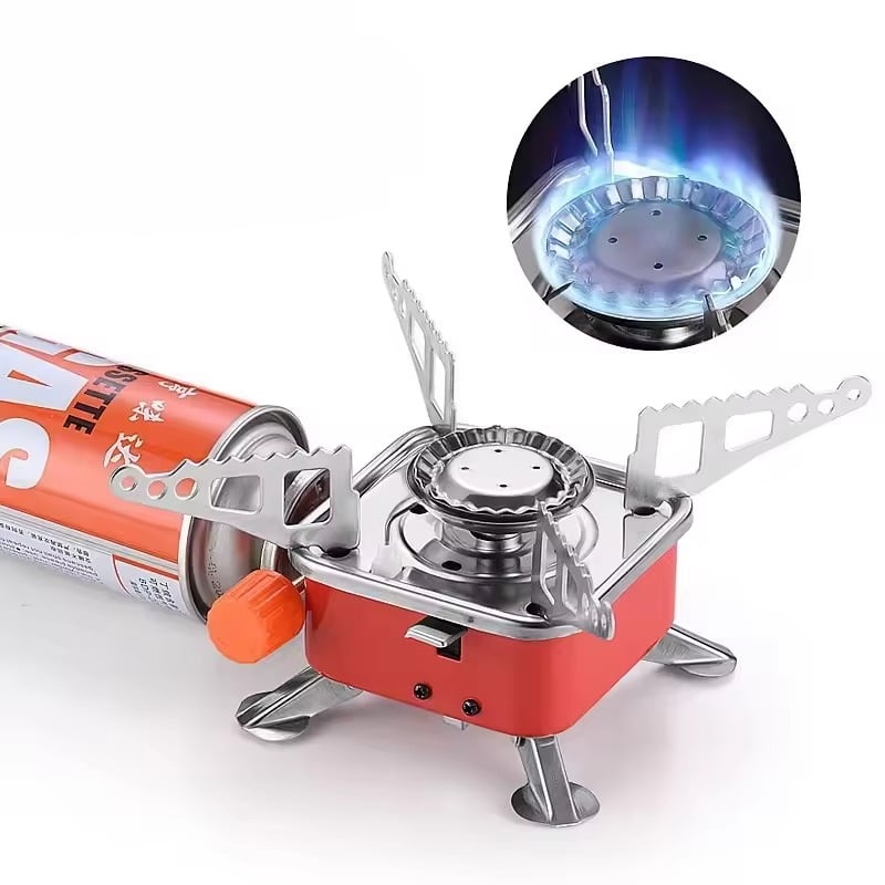 Picture of Portable Mini Gas Stove, Foldable Camping Stove for Camping and Outdoors Gass Stove Mini Stove -Multicolor