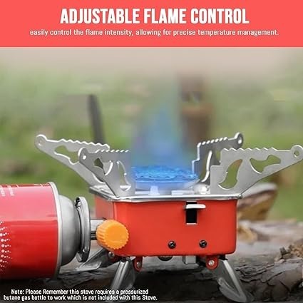 Picture of Portable Mini Gas Stove, Foldable Camping Stove for Camping and Outdoors. -Multicolor
