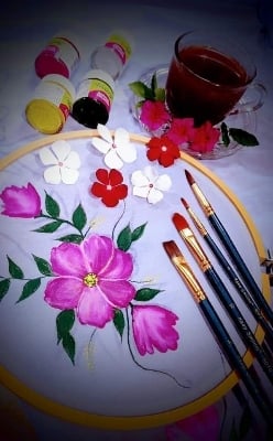 Picture of Fevicryl Acrylic Color-Sunflower Kit 150 Ml Box - Water Color -Multicolor