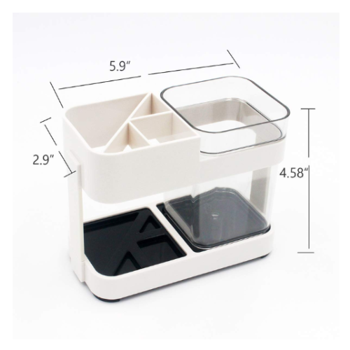 Picture of Toothbrush Box Cup Holder Bathroom Storage Bathroom Creative Bathroom Accessories Toothbrush Box - Brush Holder - Lifestyle Mall