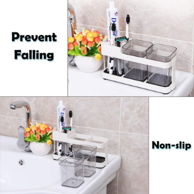 Picture of Toothbrush Box Cup Holder Bathroom Storage Bathroom Creative Bathroom Accessories Toothbrush Box - Brush Holder - Lifestyle Mall