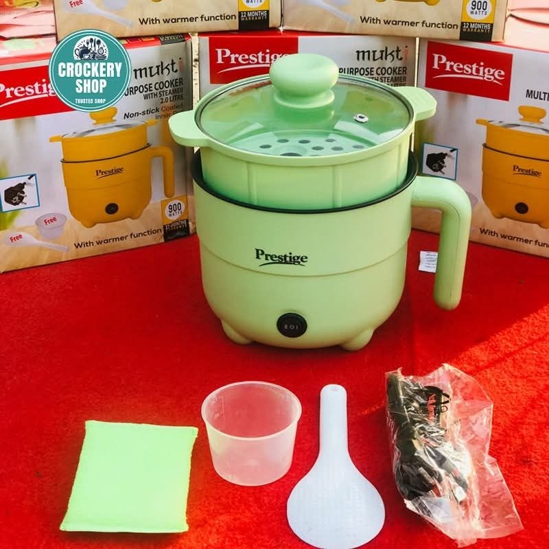 Picture of Mini Rice Cooker Prestige Rice Coocker Auto Cutt Mini Rice Cooker Automatic Warm Function with steamer Mini Electric Ricecooker -Multicolor