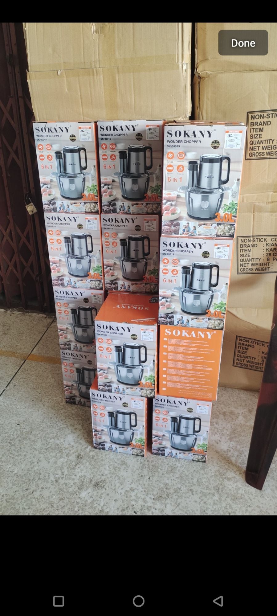 Picture of Sokany 6 in 1 Wonder Chopper. blander, Multi-functional 800w 3L 3 Speeds Control 6 in 1 Electric Food Processor Meat Grinder, salad maker