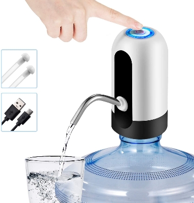 Picture of USB charging automatic water pump with water dispenser Dhaka shopping zone -Multicolor