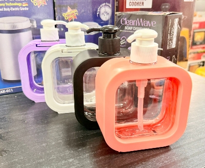 Picture of 300ML Bathroom Soap Dispenser Bottle / Large-capacity Lotion Press Bottles Empty Refillable -Multicolor
