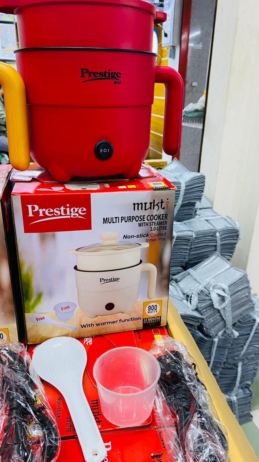 Picture of Prestige star Cooking Pot, mini rice cooker, multi functional cooker, Curry cooker