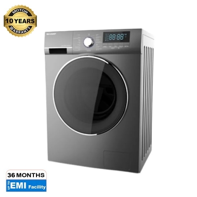 Picture of Sharp 8KG Front Loading Washing Machine (ES-FS812DLZ-S)
