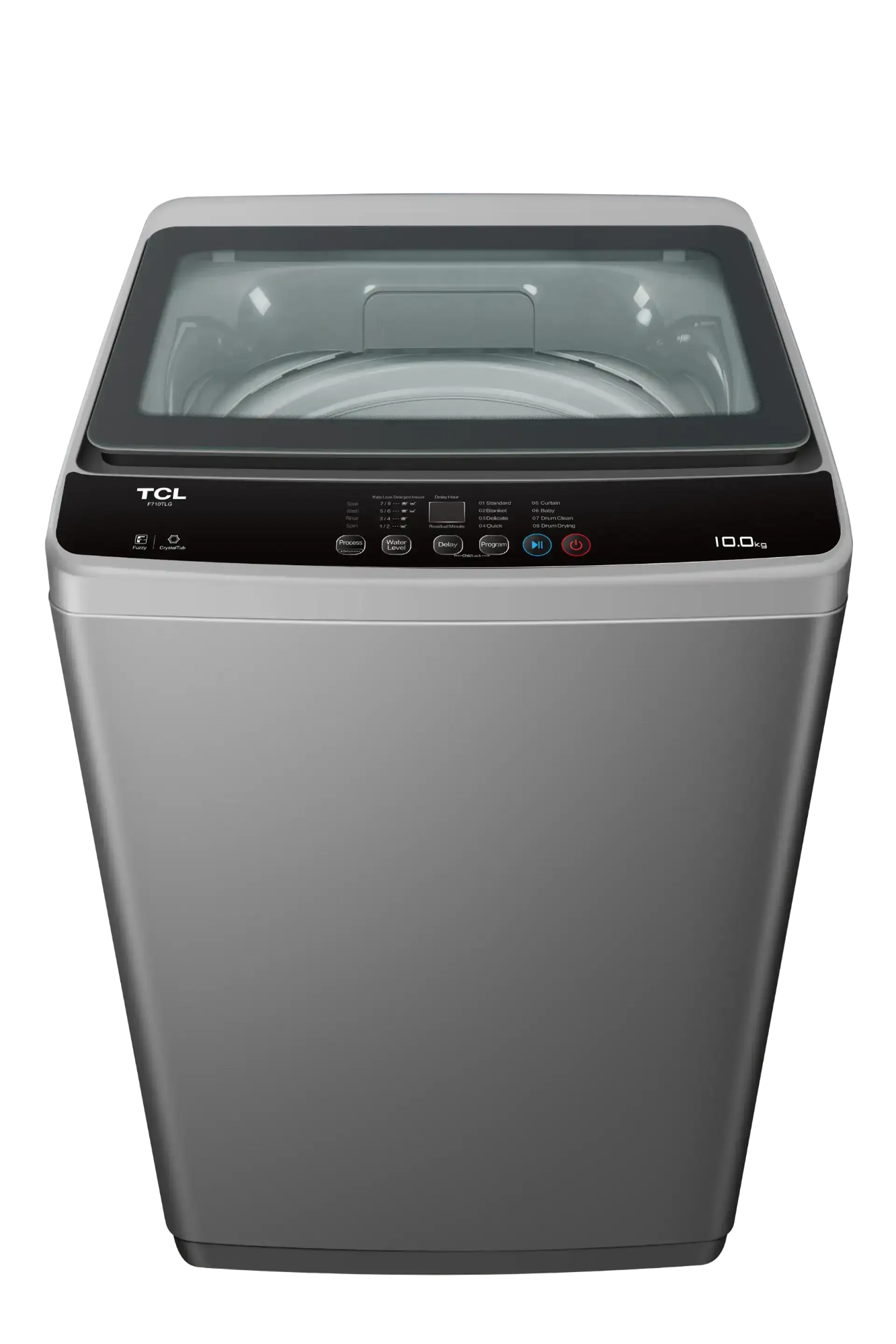 Picture of TCL 8KG Inverter Front Load Washing Machine With BLDC Inverter Motor, Steam Wash, Magic Flow (P608FLG)