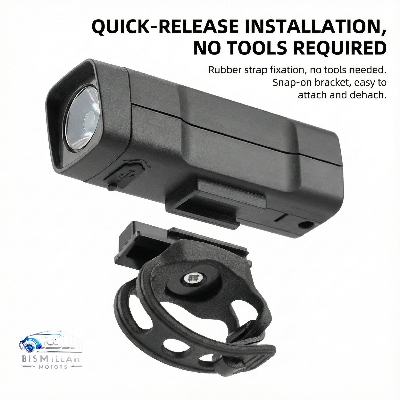 Picture of Outdoor Cycling Bike Light - Front Light USB Charging Highlight - Mountain Bike Night Riding Light