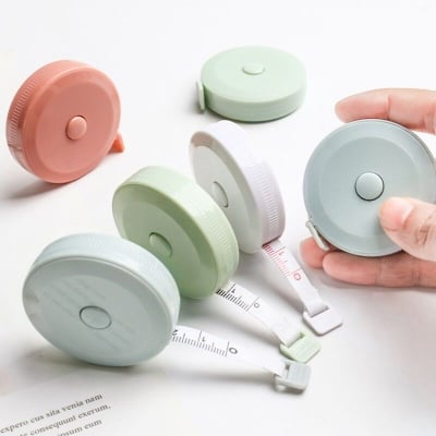 Picture of Measuring Tape 1.5M and 2M - Mini Soft Measuring Tape - Compact Multicolor Retractable Measuring Tape