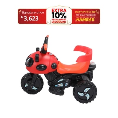 Picture of Jim & Jolly Pikko Tricycle For Kids Indoor and Outdoor Ride Easy and Safe for 2-5 Years Baby Kids