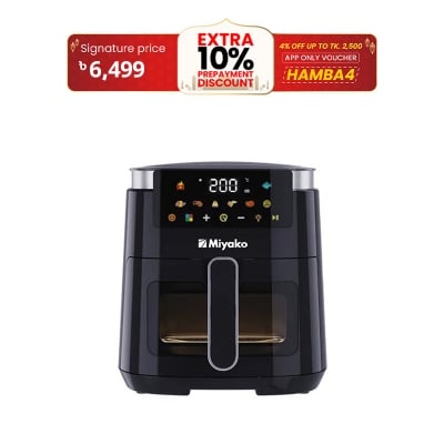 Picture of Miyako Digital Air Fryer with 7 Ltr Capacity and Digital Control Panel (2 Year Official Warranty)
