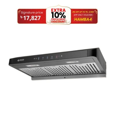 Picture of Gazi Smiss Kitchen Hood with Hand Motion Sensor and LED Touch Display HY-918CT 35.5 Inch (Best Price)