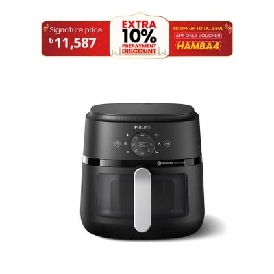 Picture of Philips NA231/00 Series, 1700W Digital XL Air Fryer, Rapid Air Circulation Cooks Evenly | 6.2 Liter (2 Year Official Warranty)