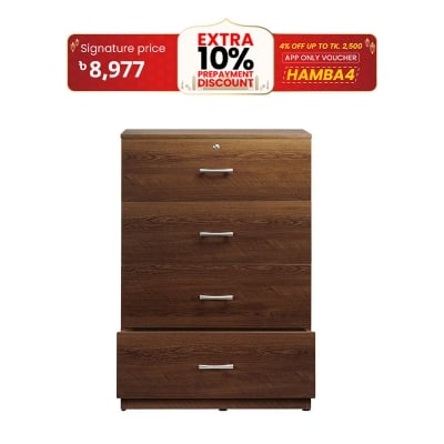 Picture of Regal Harper Laminated Board Chest Of Drawer Antique