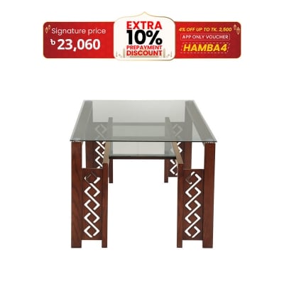 Picture of Regal Rosemary Wooden Dining Table Antique