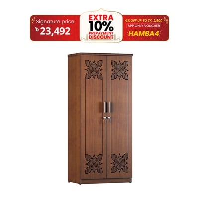 Picture of Regal Butterfly Wooden almirah/ Cupboard l CBH-367-3-1-20