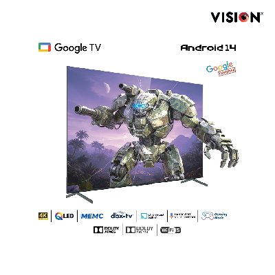 Picture of Vision 75” Mini QLED Google TV 4K MX6 Galaxy Ultra