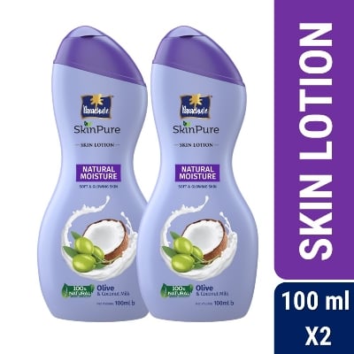 Picture of Parachute SkinPure Skin Lotion Natural Moisture 100ml (Double Pack)