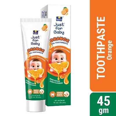 Picture of Parachute Just for Baby - Baby Gel Toothpaste 45g (Orange)