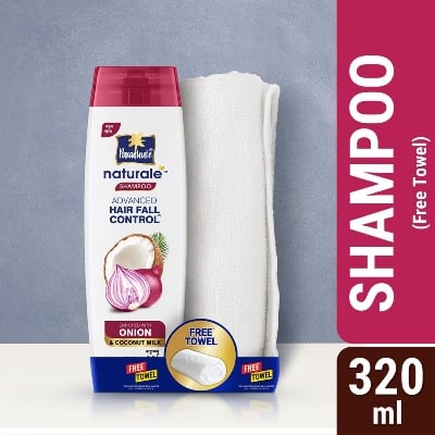 Picture of Parachute Naturale Shampoo Onion Advanced Hair Fall Control 320ml (Towel free)