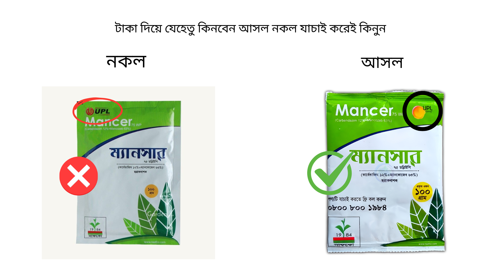 Picture of Mancer 75wp (Fungicide) - 100 gm