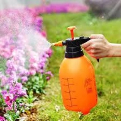 Picture of Hand Pressure Water Sprayer Trigger Air Pump Garden Disinfection Sprayers Spray Bottle Car Cleaning Sprayer Watering Can 2L Pumped Pressure Sprayer Air Compression Pump Manual Pressure Sprayer Garden Watering Irrigation Spray Bottle