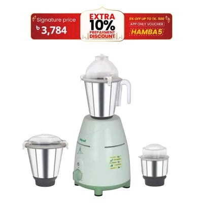 Picture of Jaipan Family Mate 1000W 3 Jars Juicer Mixer Grinder  (1 Year Brand Warranty) 