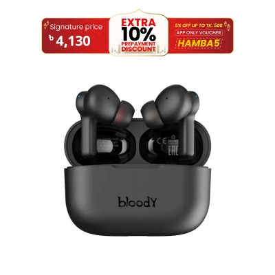 Picture of A4tech Bloody M30 Pure Bass True Wireless Earbuds - Black